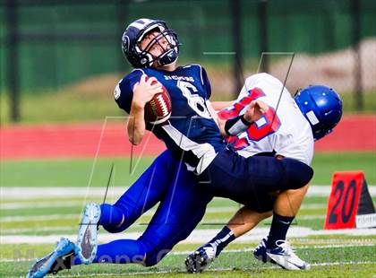 Thumbnail 2 in Emery-Weiner vs. Brenham Christian Academy photogallery.