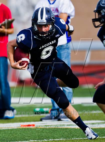 Thumbnail 1 in Emery-Weiner vs. Brenham Christian Academy photogallery.