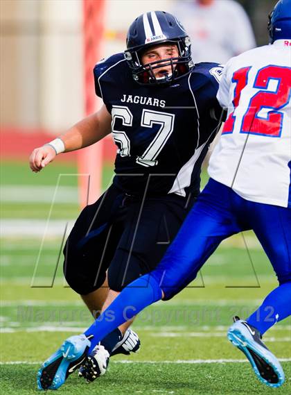 Thumbnail 3 in Emery-Weiner vs. Brenham Christian Academy photogallery.