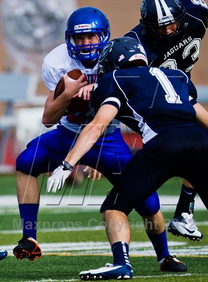 Thumbnail 1 in Emery-Weiner vs. Brenham Christian Academy photogallery.