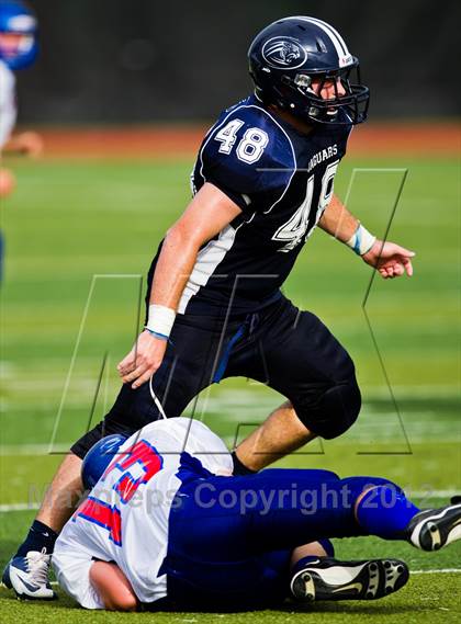 Thumbnail 3 in Emery-Weiner vs. Brenham Christian Academy photogallery.