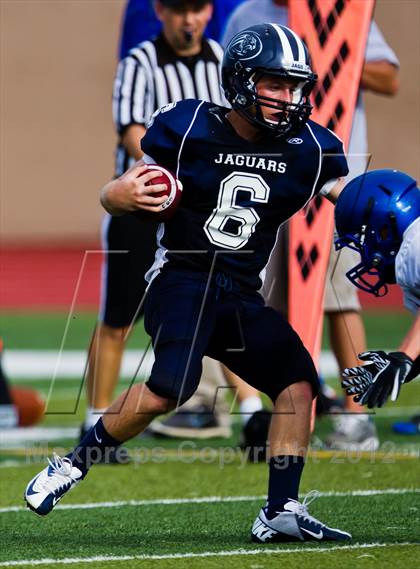 Thumbnail 3 in Emery-Weiner vs. Brenham Christian Academy photogallery.