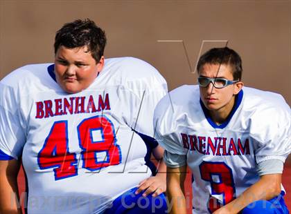 Thumbnail 1 in Emery-Weiner vs. Brenham Christian Academy photogallery.