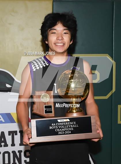 Thumbnail 2 in Northwest Christian vs. Arizona College Prep (AIA 4A Final - Awards) photogallery.