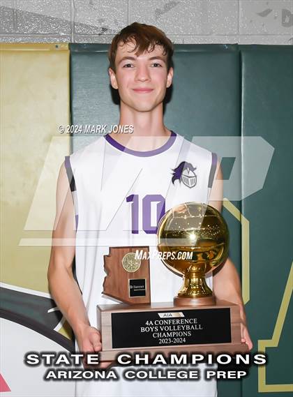 Thumbnail 2 in Northwest Christian vs. Arizona College Prep (AIA 4A Final - Awards) photogallery.
