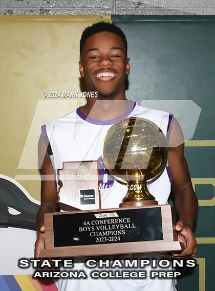 Thumbnail 2 in Northwest Christian vs. Arizona College Prep (AIA 4A Final - Awards) photogallery.