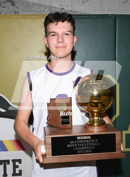 Thumbnail 2 in Northwest Christian vs. Arizona College Prep (AIA 4A Final - Awards) photogallery.
