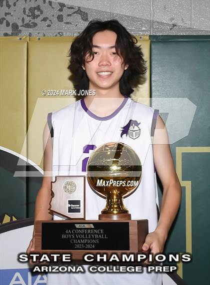 Thumbnail 3 in Northwest Christian vs. Arizona College Prep (AIA 4A Final - Awards) photogallery.