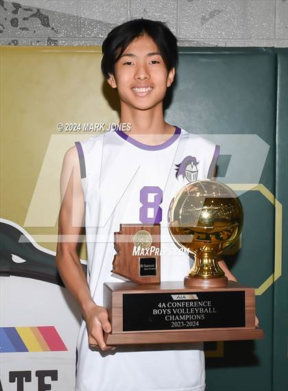 Thumbnail 1 in Northwest Christian vs. Arizona College Prep (AIA 4A Final - Awards) photogallery.