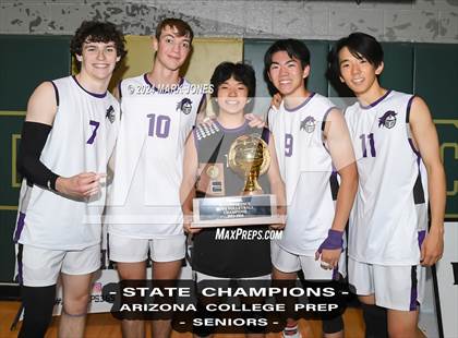 Thumbnail 3 in Northwest Christian vs. Arizona College Prep (AIA 4A Final - Awards) photogallery.