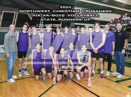 Thumbnail 2 in Northwest Christian vs. Arizona College Prep (AIA 4A Final - Awards) photogallery.