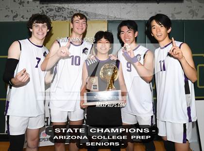 Thumbnail 2 in Northwest Christian vs. Arizona College Prep (AIA 4A Final - Awards) photogallery.