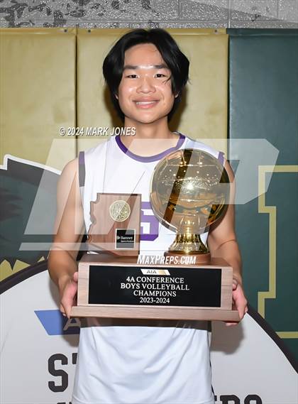 Thumbnail 2 in Northwest Christian vs. Arizona College Prep (AIA 4A Final - Awards) photogallery.