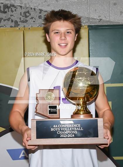 Thumbnail 2 in Northwest Christian vs. Arizona College Prep (AIA 4A Final - Awards) photogallery.