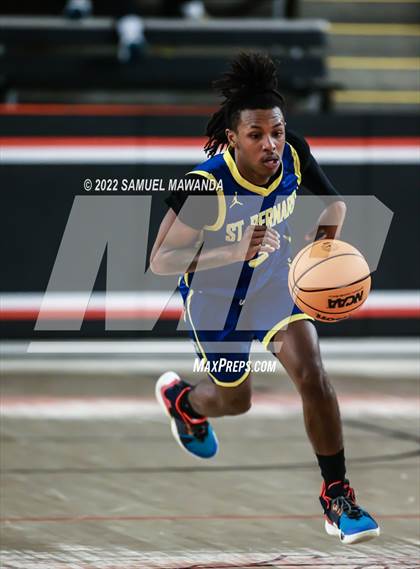 Thumbnail 2 in Campbell Hall vs  St. Bernard  (Beverly Hills Tournament) photogallery.