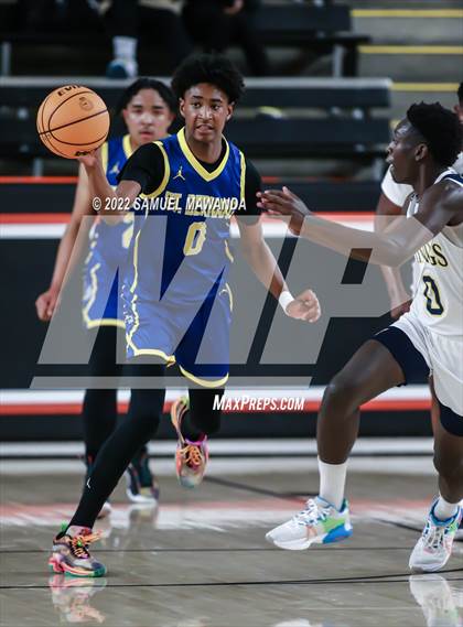 Thumbnail 1 in Campbell Hall vs  St. Bernard  (Beverly Hills Tournament) photogallery.