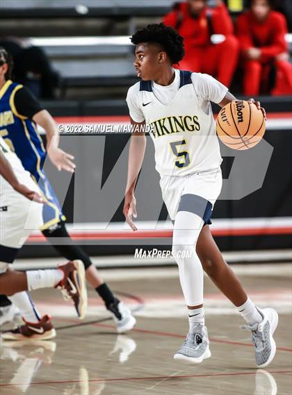 Thumbnail 2 in Campbell Hall vs  St. Bernard  (Beverly Hills Tournament) photogallery.
