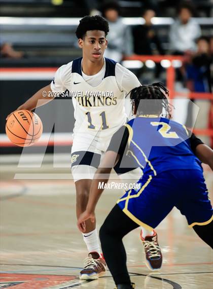 Thumbnail 3 in Campbell Hall vs  St. Bernard  (Beverly Hills Tournament) photogallery.