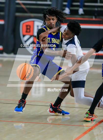 Thumbnail 3 in Campbell Hall vs  St. Bernard  (Beverly Hills Tournament) photogallery.