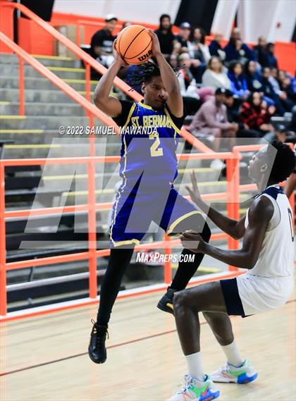 Thumbnail 3 in Campbell Hall vs  St. Bernard  (Beverly Hills Tournament) photogallery.
