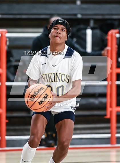 Thumbnail 1 in Campbell Hall vs  St. Bernard  (Beverly Hills Tournament) photogallery.