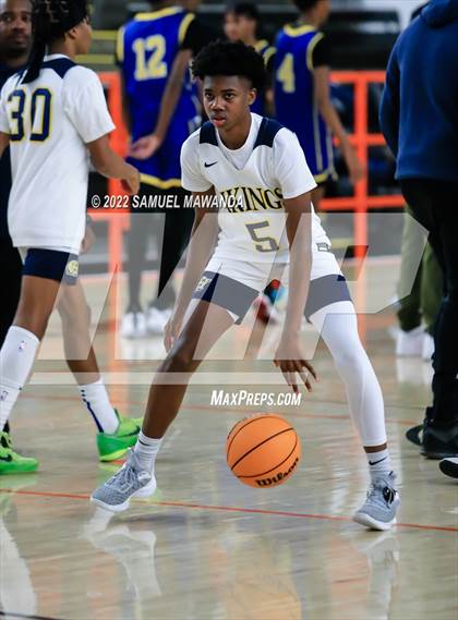 Thumbnail 2 in Campbell Hall vs  St. Bernard  (Beverly Hills Tournament) photogallery.