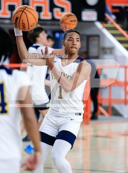 Thumbnail 2 in Campbell Hall vs  St. Bernard  (Beverly Hills Tournament) photogallery.