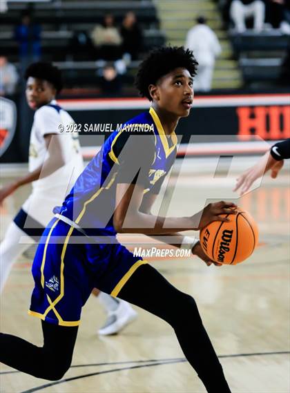 Thumbnail 1 in Campbell Hall vs  St. Bernard  (Beverly Hills Tournament) photogallery.
