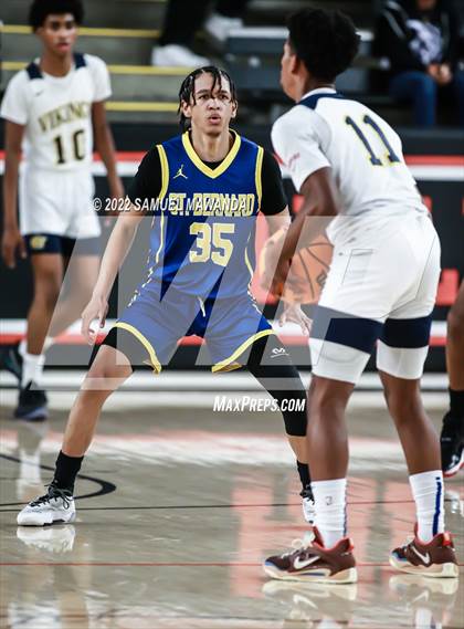 Thumbnail 3 in Campbell Hall vs  St. Bernard  (Beverly Hills Tournament) photogallery.