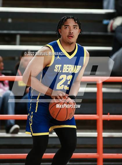 Thumbnail 1 in Campbell Hall vs  St. Bernard  (Beverly Hills Tournament) photogallery.