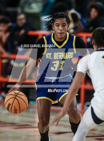 Thumbnail 3 in Campbell Hall vs  St. Bernard  (Beverly Hills Tournament) photogallery.