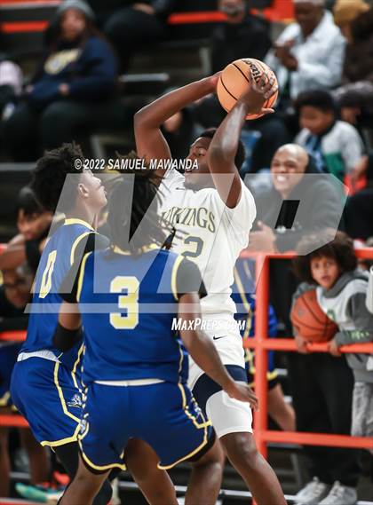 Thumbnail 1 in Campbell Hall vs  St. Bernard  (Beverly Hills Tournament) photogallery.