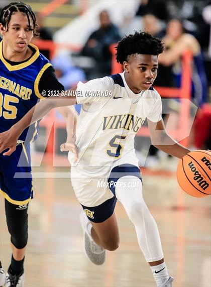 Thumbnail 1 in Campbell Hall vs  St. Bernard  (Beverly Hills Tournament) photogallery.