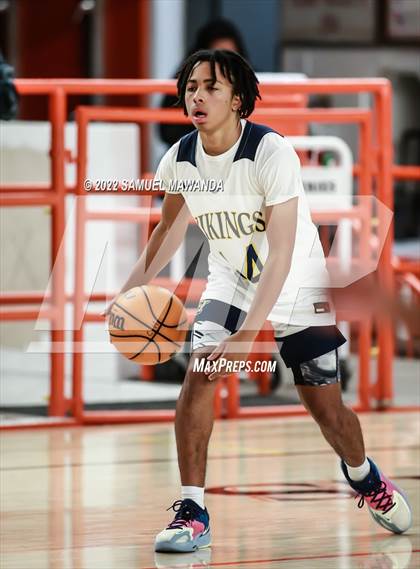 Thumbnail 2 in Campbell Hall vs  St. Bernard  (Beverly Hills Tournament) photogallery.