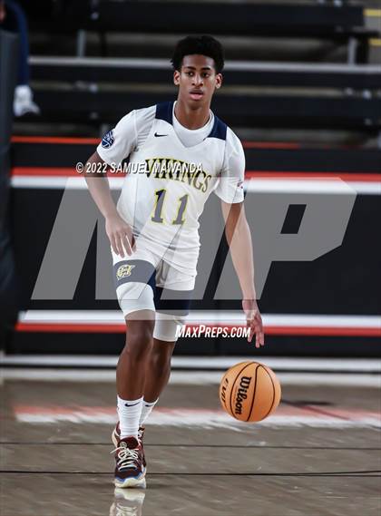 Thumbnail 3 in Campbell Hall vs  St. Bernard  (Beverly Hills Tournament) photogallery.