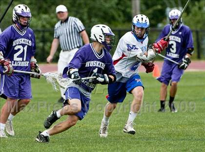 Thumbnail 2 in Mount St. Charles vs. Mt. Hope (RIIL D2 Final) photogallery.
