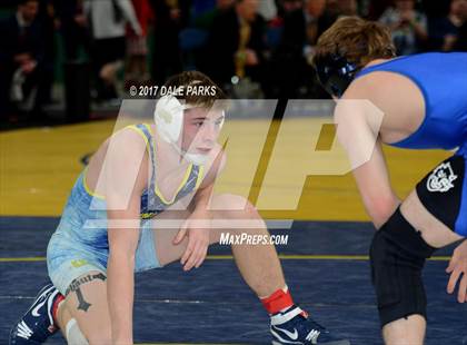 Thumbnail 2 in NYSPHSAA Wrestling Championships (Div.2 - 138 lb. Champ) photogallery.