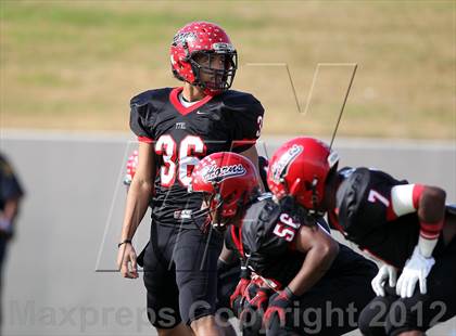 Thumbnail 2 in Cedar Hill vs. Westlake (UIL 5A Division 2 Semifinal Playoff) photogallery.