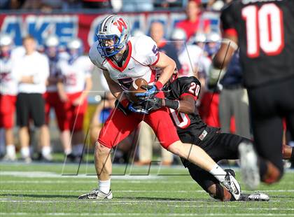 Thumbnail 1 in Cedar Hill vs. Westlake (UIL 5A Division 2 Semifinal Playoff) photogallery.