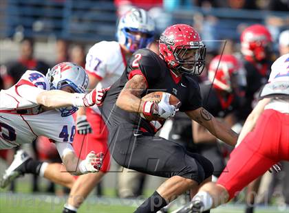 Thumbnail 2 in Cedar Hill vs. Westlake (UIL 5A Division 2 Semifinal Playoff) photogallery.