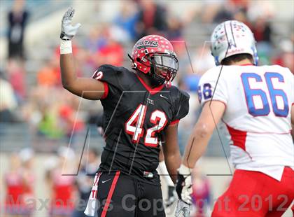 Thumbnail 1 in Cedar Hill vs. Westlake (UIL 5A Division 2 Semifinal Playoff) photogallery.