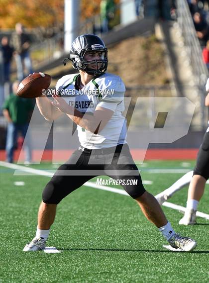 Thumbnail 3 in St. Bernard's vs. San Marin (CIF NCS D4 Quarterfinal) photogallery.