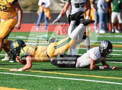 Thumbnail 3 in St. Bernard's vs. San Marin (CIF NCS D4 Quarterfinal) photogallery.