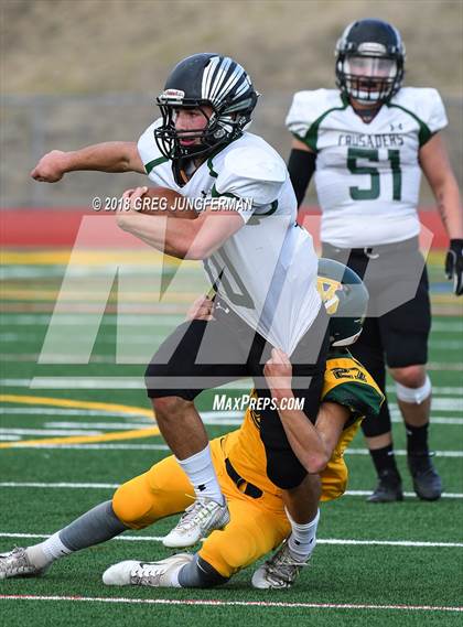 Thumbnail 3 in St. Bernard's vs. San Marin (CIF NCS D4 Quarterfinal) photogallery.