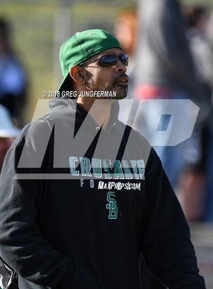 Thumbnail 1 in St. Bernard's vs. San Marin (CIF NCS D4 Quarterfinal) photogallery.