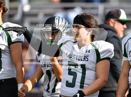 Thumbnail 1 in St. Bernard's vs. San Marin (CIF NCS D4 Quarterfinal) photogallery.