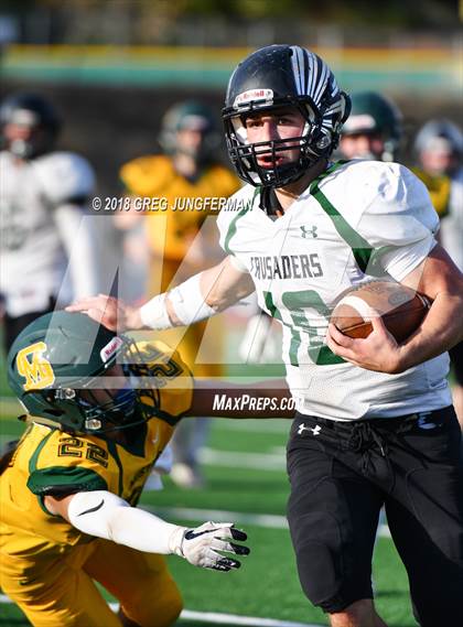 Thumbnail 1 in St. Bernard's vs. San Marin (CIF NCS D4 Quarterfinal) photogallery.