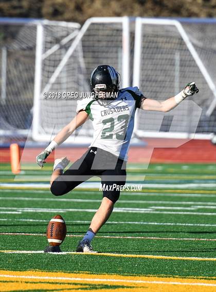 Thumbnail 3 in St. Bernard's vs. San Marin (CIF NCS D4 Quarterfinal) photogallery.