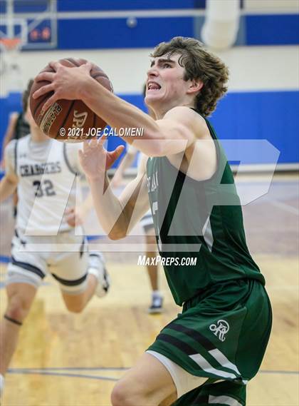 Thumbnail 3 in Reagan [Ronald] vs Boerne-Champion (Spurs High School Showcase) photogallery.