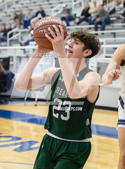 Thumbnail 1 in Reagan [Ronald] vs Boerne-Champion (Spurs High School Showcase) photogallery.